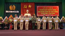 Khen thưởng 9 tập thể, 2 cá nhân Phòng CSGT Công an TP Đà Nẵng 