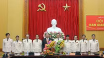 Hội nghị bàn giao công tác giữa Chủ tịch nước Trần Đại Quang và Bộ trưởng Bộ Công an Tô Lâm