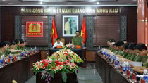 Lãnh đạo Bộ Công an làm việc với Công an TP Đà Nẵng 