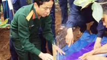 Tìm thấy 6 bộ hài cốt liệt sĩ tại làng Khoai
