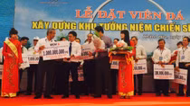 BIDV ủng hộ một tỷ đồng xây dựng đài tưởng niệm liệt sĩ trên đảo Gạc Ma