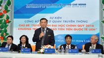 Đại học Kinh tế TPHCM tuyển sinh theo Chương trình đào tạo quốc tế 