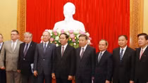 Bộ trưởng Trần Đại Quang hội đàm với Thư ký Hội đồng An ninh Liên bang Nga