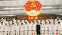 Đoàn đại biểu Đảng ủy Công an Trung ương tham dự Đại hội XII