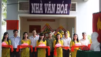 Công an TP Cần Thơ góp tiền xây tặng nhà văn hóa nông thôn