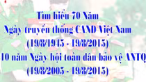 Nhiều hoạt động thiết thực kỷ niệm 70 năm Ngày truyền thống lực lượng CAND