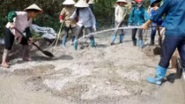 Một điểm sáng về xã hội hóa xây dựng đường giao thông nông thôn
