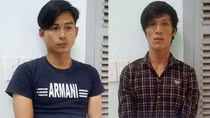 Bắt nóng 2 kẻ trộm két sắt trong khu phố