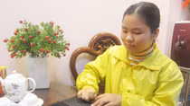 Điều ước giản dị của cô sinh viên khiếm thị giàu nghị lực