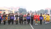 Tổng cục Hậu cần-Kỹ thuật khai mạc Giải bóng đá mi ni truyền thống Thanh niên, năm 2016