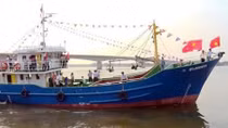 Hạ thủy tàu vỏ thép đầu tiên tại Quảng Trị