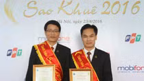 Agribank nhận cú đúp giải thưởng Sao Khuê 2016 
