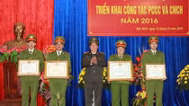 Cảnh sát PCCC và CNCH Bắc Ninh triển khai công tác năm 2016