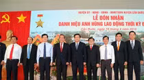 Huyện Cần Đước, Long An đón nhận danh hiệu Anh hùng