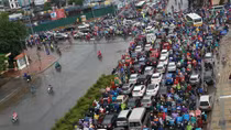 Lượng ôtô của Hà Nội tăng gấp 3 lần so với năm 2014