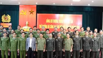 Thứ trưởng Trần Việt Tân kiểm tra công tác tại Công an Quảng Bình