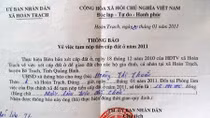 Khi người dân bị cán bộ địa chính xã lừa