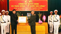Trao bằng Tổ quốc ghi công cho thân nhân liệt sĩ Nguyễn Mạnh Cường