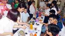 800 học sinh tham dự ngày hội khoa học công nghệ