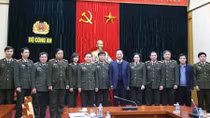 Thứ trưởng Nguyễn Văn Thành làm việc với Học viện Chính trị Công an nhân dân