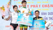 Nguyễn Thị Thật chiến thắng chặng 5 Giải xe đạp nữ quốc tế Bình Dương mở rộng