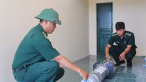 Vật thể lạ trôi dạt vào vùng biển Phú Yên