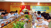 Thủ tướng Nguyễn Xuân Phúc họp ở Hà Tĩnh về việc cá chết hàng loạt