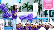 Văn Mai Hương kêu gọi “cuộc sống không khói thuốc lá”