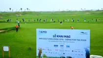 AMD Golf Challenge 2015 ủng hộ 100 triệu đồng cho người nghèo 