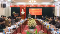 Bộ trưởng Trần Đại Quang thăm và làm việc tại Cao Bằng