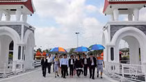 Đại sứ Ấn Độ và Hàn Quốc tham quan Asia Park 