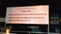 Yêu cầu hủy lệnh cấm cán bộ, công chức huyện Di Linh đi chợ cũ