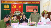 Thứ trưởng Bùi Văn Thành kiểm tra công tác tại Cảnh sát PCCC TP Cần Thơ