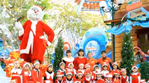 Nhiều chương trình nghệ thuật tại Công viên nước chào đón giáng sinh và năm mới 2019