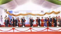 Phó Thủ tướng Trịnh Đình Dũng dự khởi công KCN Thăng Long tại tỉnh Vĩnh Phúc