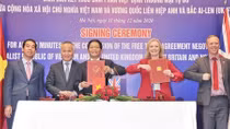 Kết thúc đàm phán Hiệp định thương mại tự do Việt Nam-Vương quốc Anh