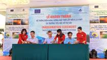 Khánh thành hệ thống điện năng lượng mặt trời tại Trường Tiểu học Võ Thị Sáu