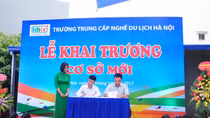 Trung cấp nghề du lịch Hà Nội khai trương cơ sở mới