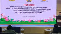Triển khai thoả thuận hợp tác giữa Công đoàn CAND và Công đoànVietnam Post
