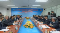 Phó Giám đốc USAID thăm ga Nội Bài cùng Tổng Cục trưởng Tổng cục Hải quan 