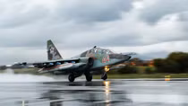 Uy lực chiến đấu cơ Su 25 của Nga vừa bị bắn rơi ở Syria