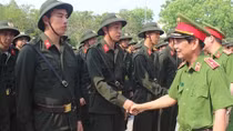 Gần 2 nghìn chiến sĩ Công an nghĩa vụ tham dự khóa huấn luyện chiến sĩ mới