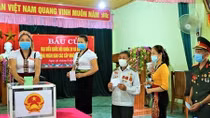 Đã có 98,43% cử tri cả nước tham gia bỏ phiếu