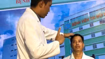 Người đàn ông bị khối u suýt “ăn”mất con mắt 