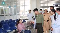 Thứ trưởng Nguyễn Văn Sơn kiểm tra, chỉ đạo công tác phòng chống bão số 9