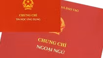 Đề xuất bỏ quy định bắt buộc về chứng chỉ ngoại ngữ, tin học