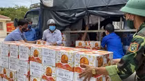 Trà Thanh Nhiệt Dr Thanh tiếp sức cho đồng bào, chiến sĩ tại Quảng Nam