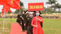 Hơn 1.000 công dân Thủ đô lên đường thực hiện nghĩa vụ CAND