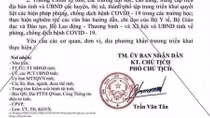 Điều tra vụ giả mạo văn bản cho học sinh Quảng Nam nghỉ học