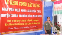 Khởi công xây dựng nhà văn hoá thôn ở Nam Định